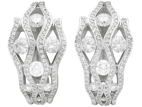 Vintage Diamond Earrings for Women
