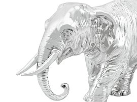 Large Sterling Silver Elephant Box