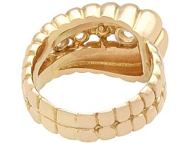 1940s Diamond Gold Ring