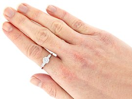 Wearing Image for 1.03 Carat Diamond Ring