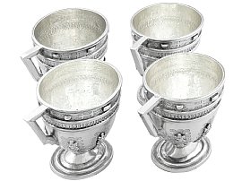 Spanish Silver Jug and Cup Set