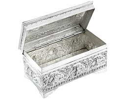 Burmese Silver Box