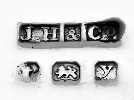 Antique Sterling Silver Whistle Hallmarks
