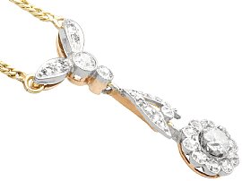 Edwardian Pendant with Diamonds