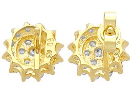 Diamond Cluster Earrings for Sale