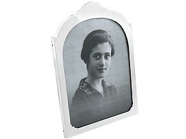 1920s Silver Photo Frame