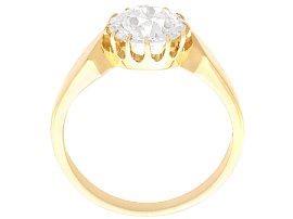 1910s 12 Claw Set Diamond Solitaire Ring
