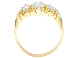 Victorian Yellow Gold triology ring for sale uk