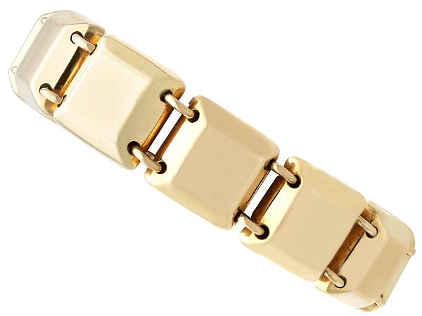French Chaumet Gold Bracelet for Sale