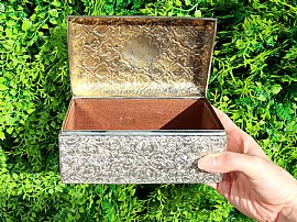 Cedar lined Silver Box