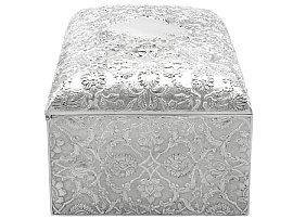 Cedar lined Silver Box