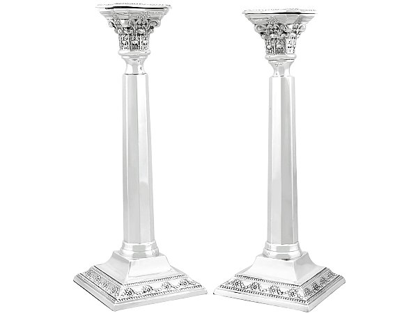 1930s Candlesticks in Sterling Silver