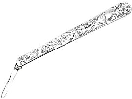 Victorian Fruit Knife in Sterling Silver 