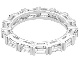 Baguette Diamond Eternity Ring UK for Sale