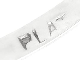 3 Carat Diamond Cluster Ring in Platinum Hallmarks 