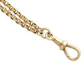 Longuard Chain Necklace in Yellow Gold for Sale