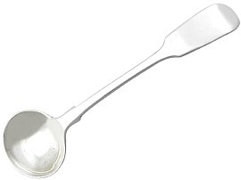 Omar Ramsden Silver Mustard Pot Spoon