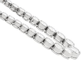 Diamond Riviere Necklace in Platinum