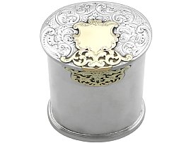 Antique Silver and Gold Box