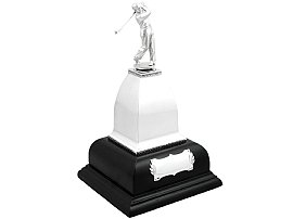 Antique Sterling Silver Golf Trophy