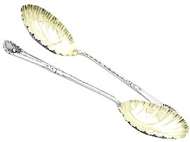 silver fruit spoons 