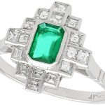Unique Emerald Cut Engagement Rings