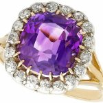Engagement Rings with Purple Stones