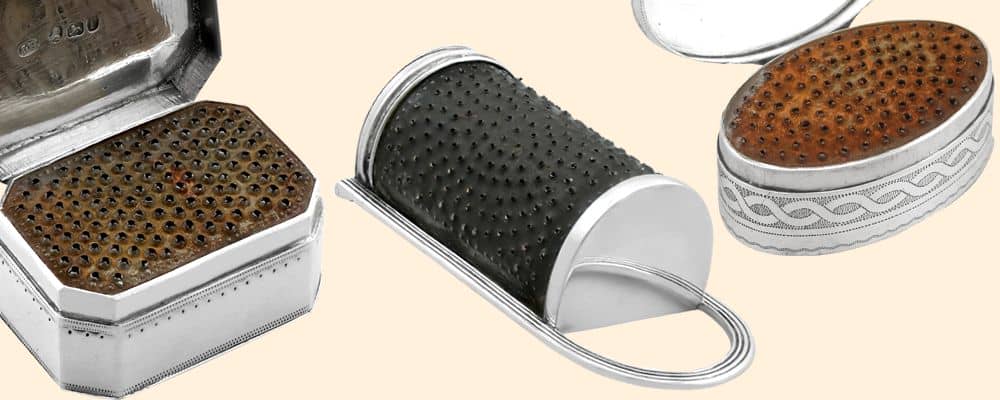 antique nutmeg graters