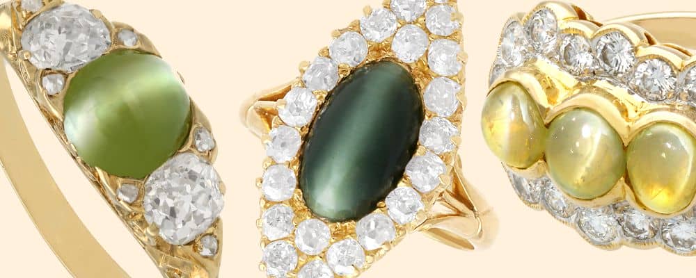 cats eye rings