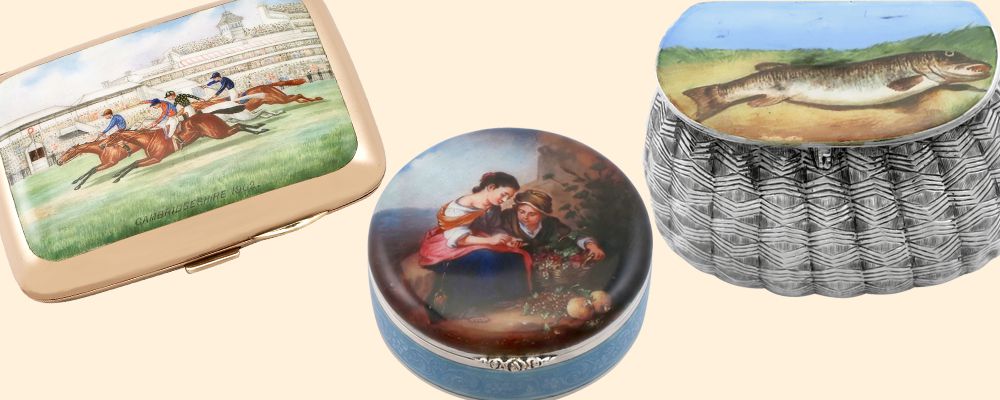 enamel boxes for sale