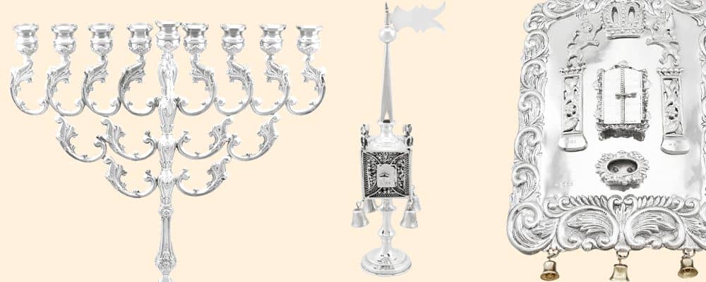 judaica jewish silver for sale