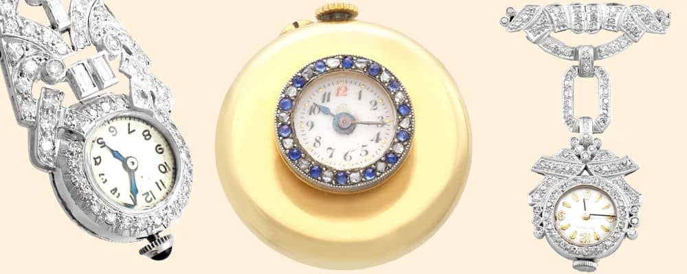 lapel fob watches for sale