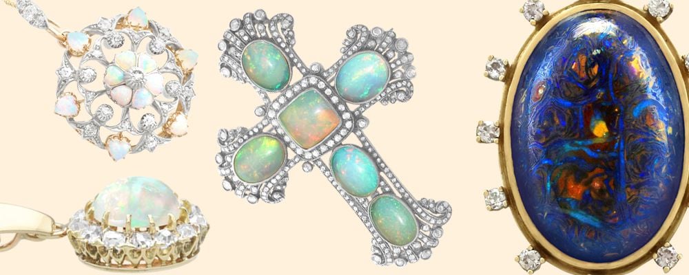 opal pendants for sale