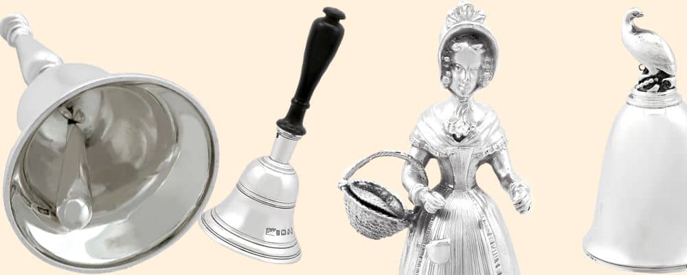 silver table bells for sale