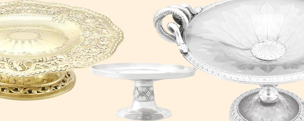 silver tazza for sale