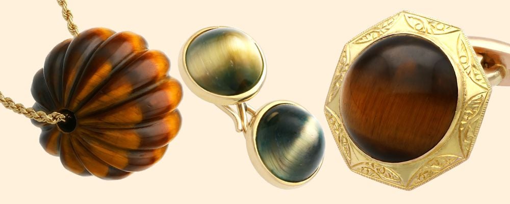 tigers eye jewellery