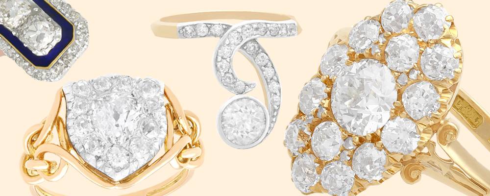 Victorian Diamond Rings for Sale