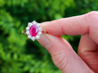 ruby ring outside