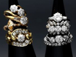 gemstone rings stacked