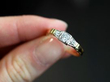 Gold and Diamond Ring