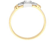 Side View of Gold Ring