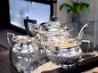 Edwardian silver tea set