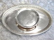 Silver Waiter on a silver salver