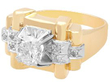 French Diamond Ring in gold