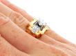 French Diamond Ring on hand