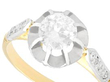 yellow gold solitaire
