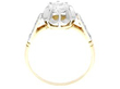 yellow gold diamond solitaire ring