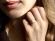 wearing Cultured Pearl Ring