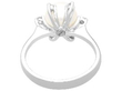 Cultured Pearl Ring back