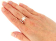Cultured Pearl Ring wearing